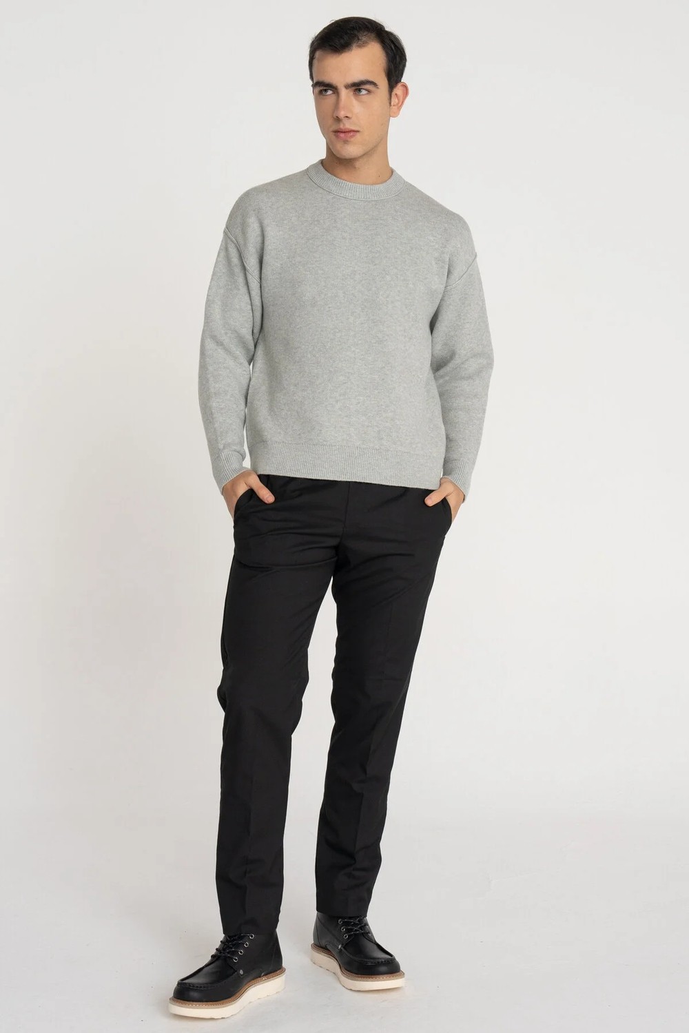 Jack & Jones Erkek Bisiklet Yaka Kazak - Max görsel 2