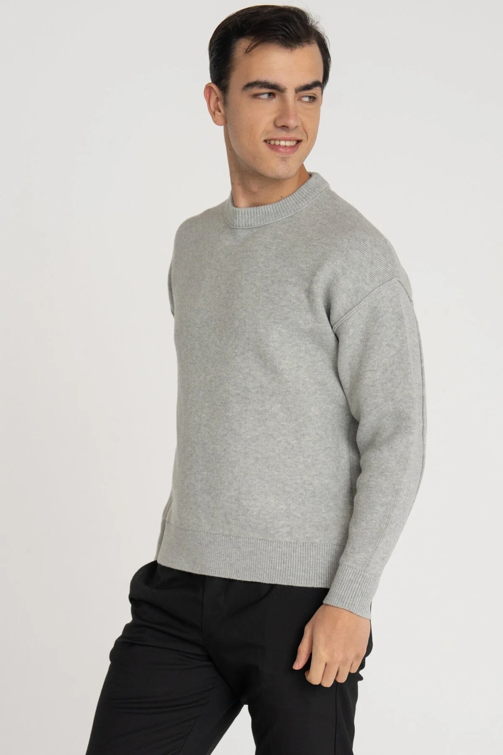 Jack & Jones Erkek Bisiklet Yaka Kazak - Max görsel 4
