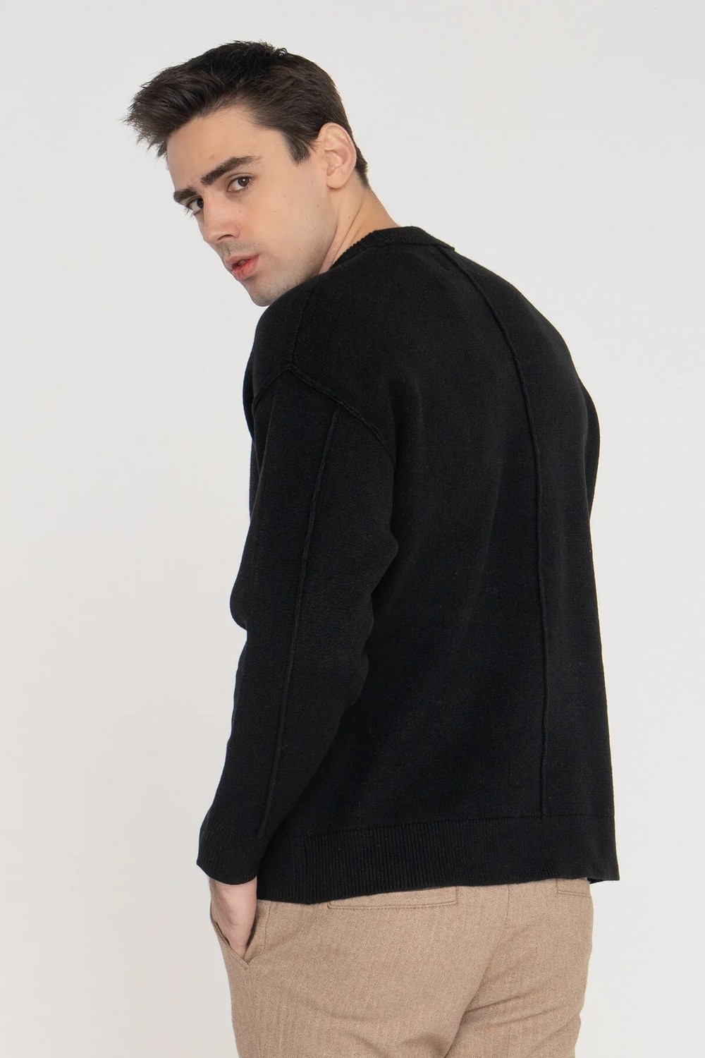 Jack & Jones Erkek Bisiklet Yaka Kazak - Max görsel 8