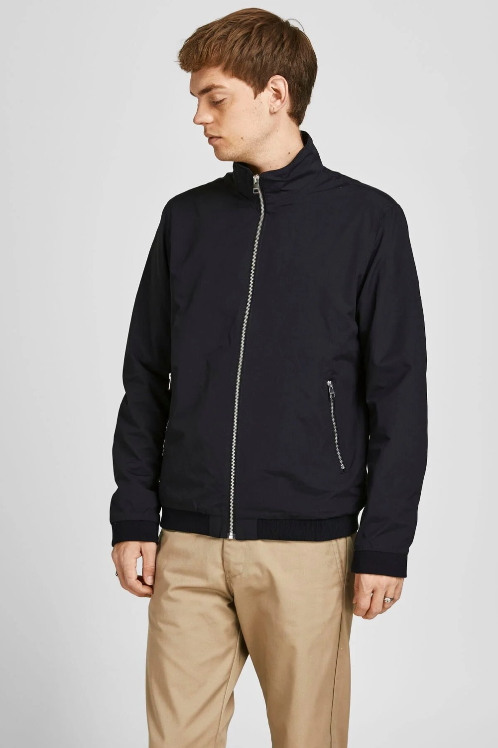 Jack & Jones Dik Yaka Bomber Ceket görsel 2