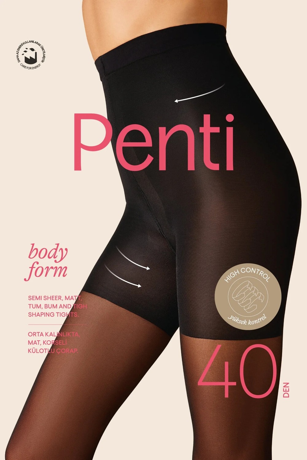 Penti Body Form Ten Külotlu Çorap görsel 8