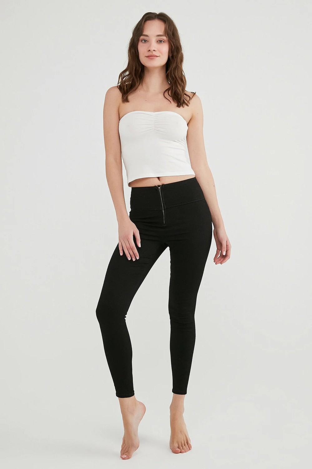Penti Beyaz Tube Top Üst görsel 4