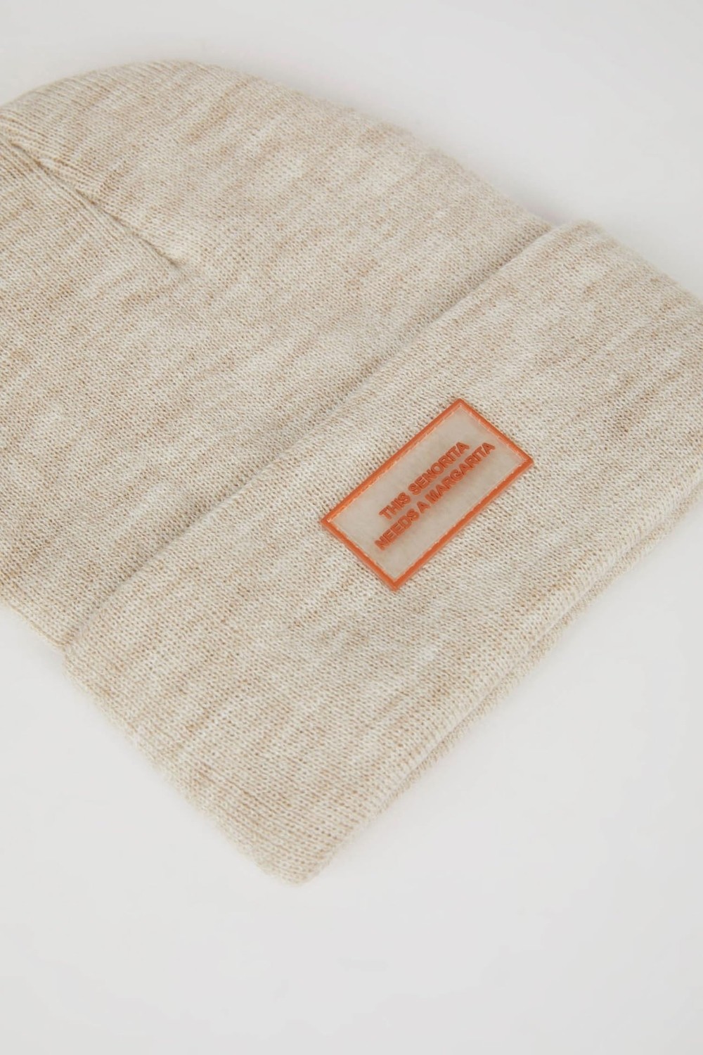 Aesco Defacto Kadın Dokuma Etiketli Triko Bere R7496AZ24 Wn görsel 2