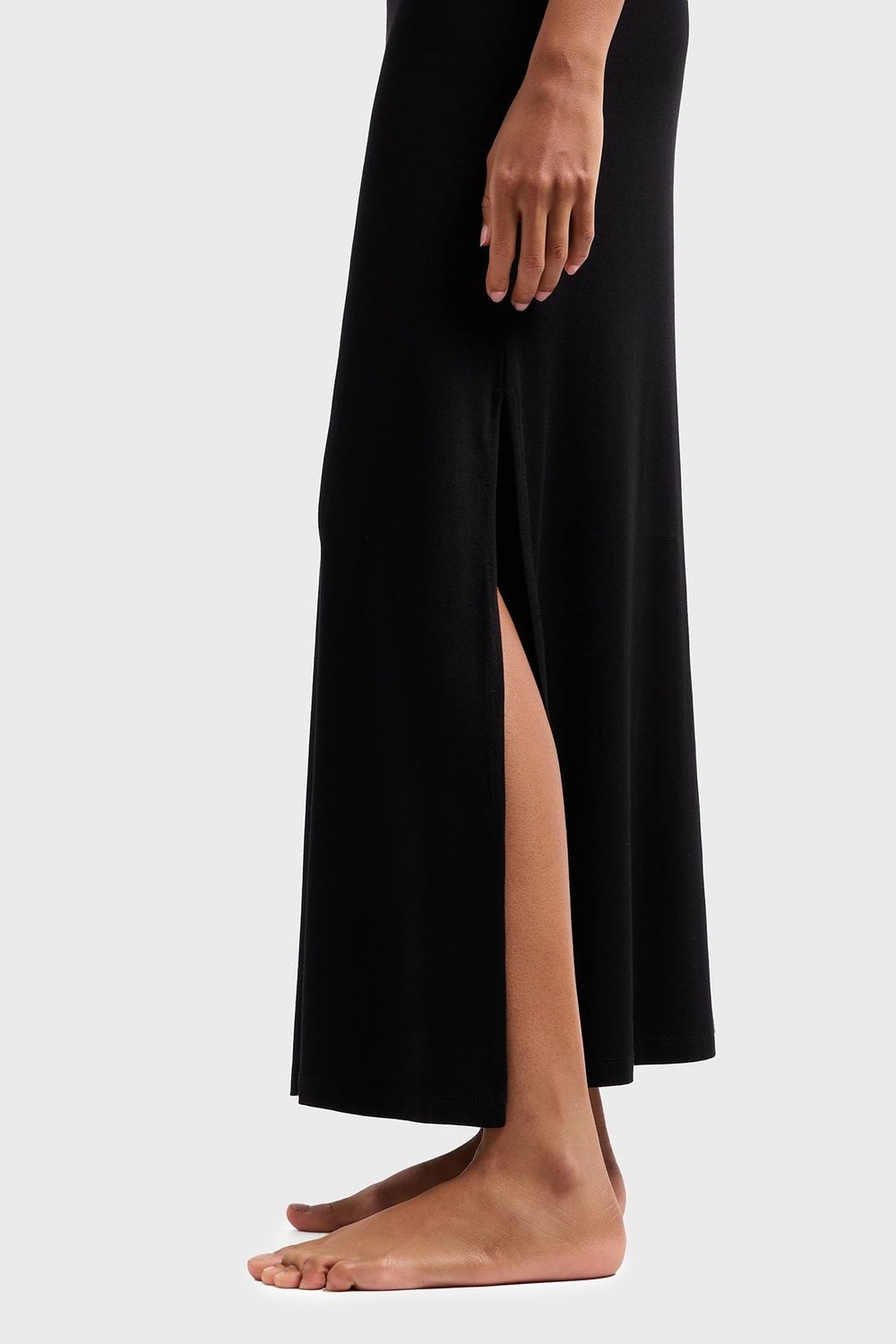 Aesco Emporıo Armanı Bayan Elbise Mayo Cover Up, Siyah, 38 görsel 2