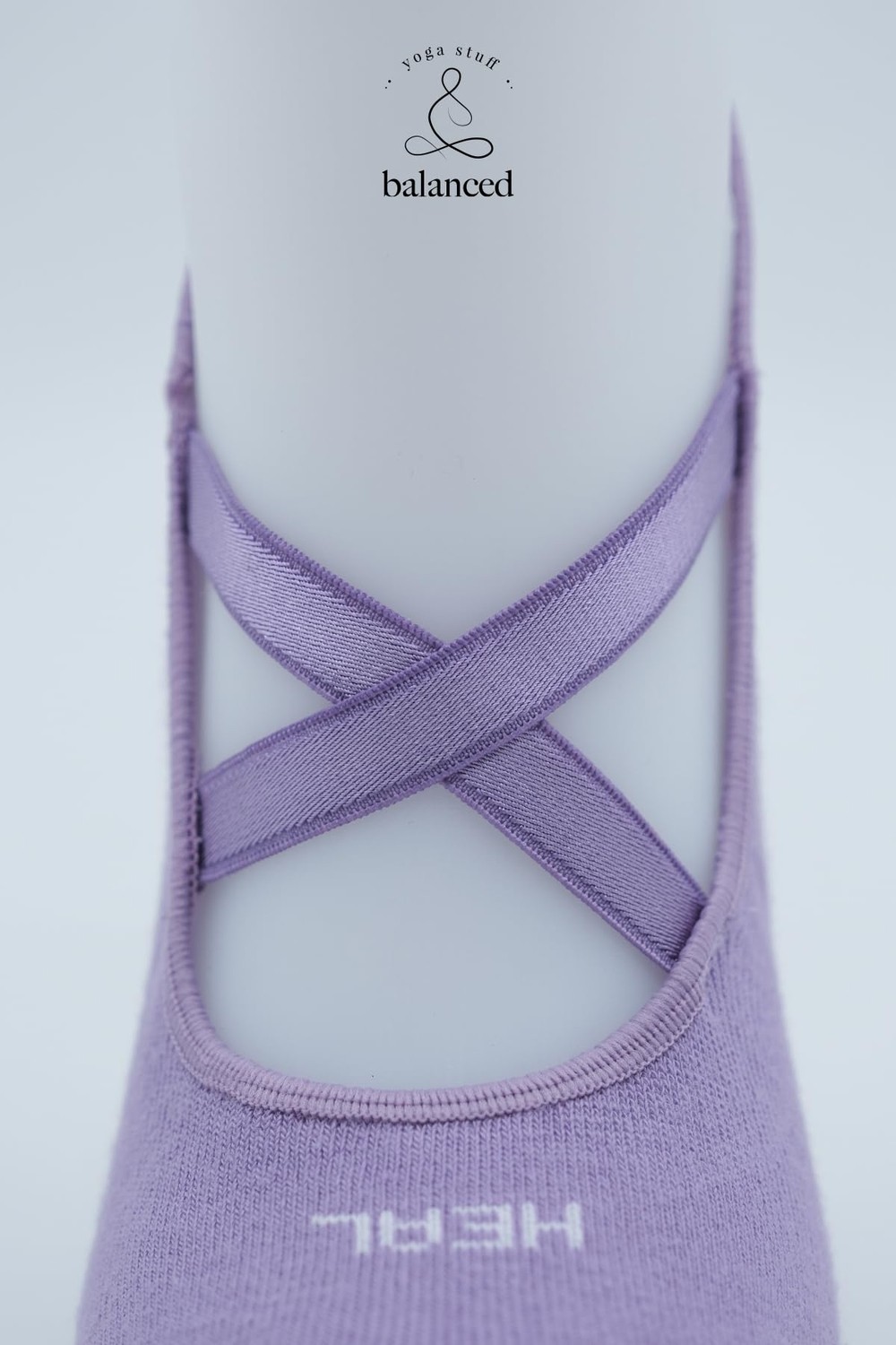 Aesco 2'li Paket Kaydırmaz Yoga & Pilates & Dans & Bale Çorabı Avantajlı Set (Pembe ve Mor, 36-40) görsel 5
