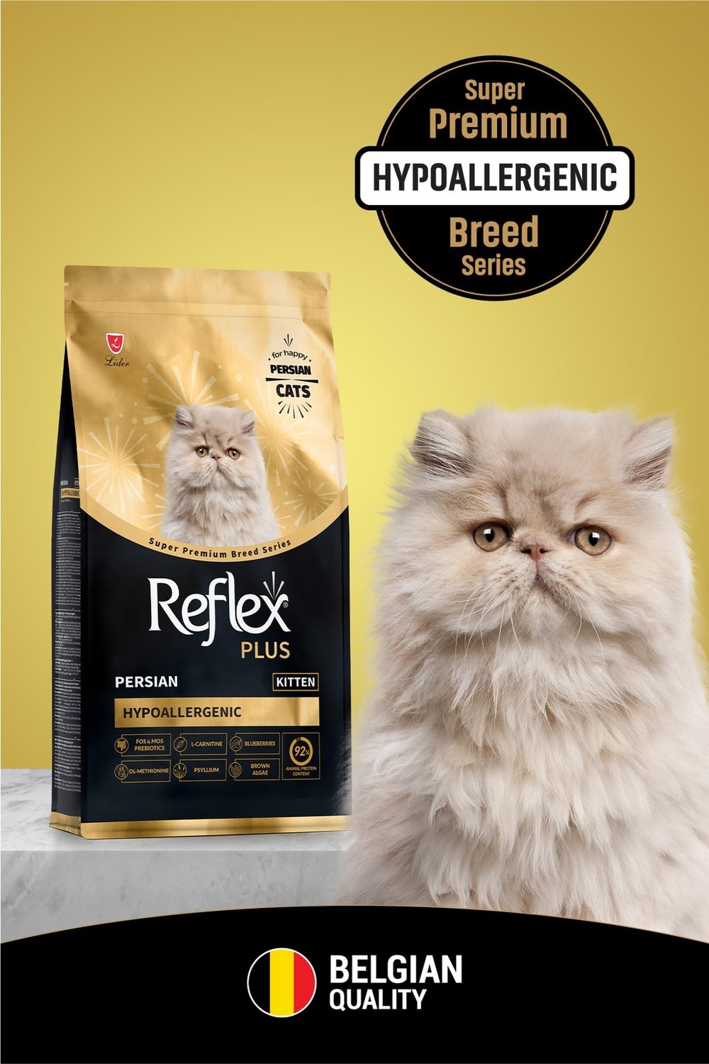 Die Grup Reflex Plus Persian Yavru Kedi Mamasi 1.5 kg görsel 2