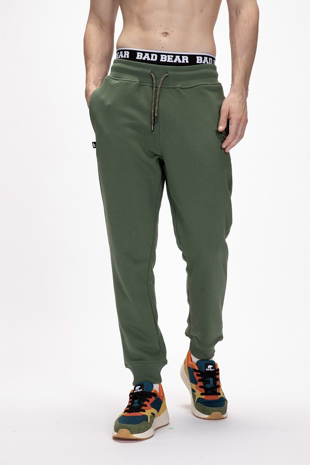 Die Grup Bad Bear Lake Soluk Yeşi̇l Erkek Sweatpants Eşofman Altı,soluk Yeşil L görsel 4