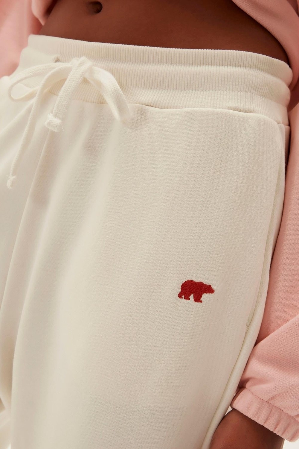Die Grup Welcome Sweatpants Marshmallow Beyaz Kadın Eşofman Altı görsel 3