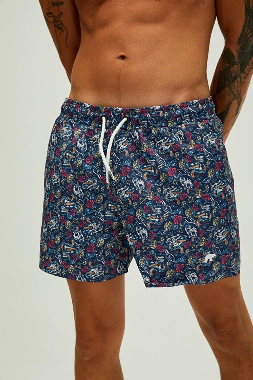 Die Grup Bad Bear Farawell Swımshort Lacivert görsel 3