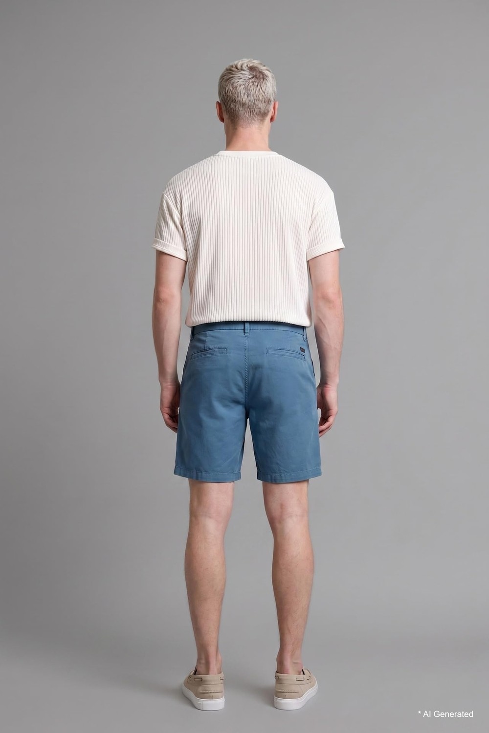 Die Grup Defacto Relax Fit Haki Bermuda Şort H7334AX26HS görsel 3