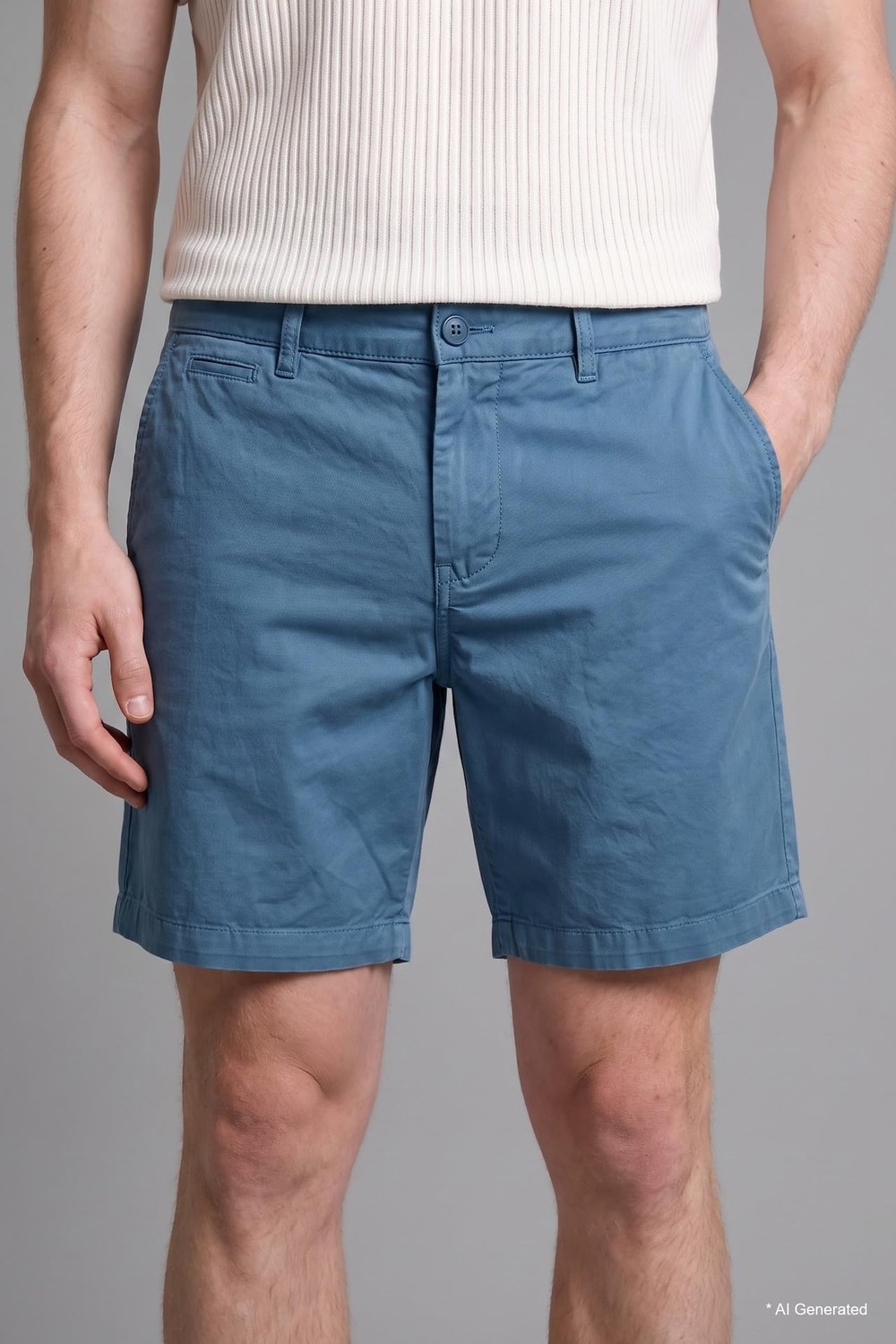 Die Grup Defacto Relax Fit Haki Bermuda Şort H7334AX26HS görsel 5