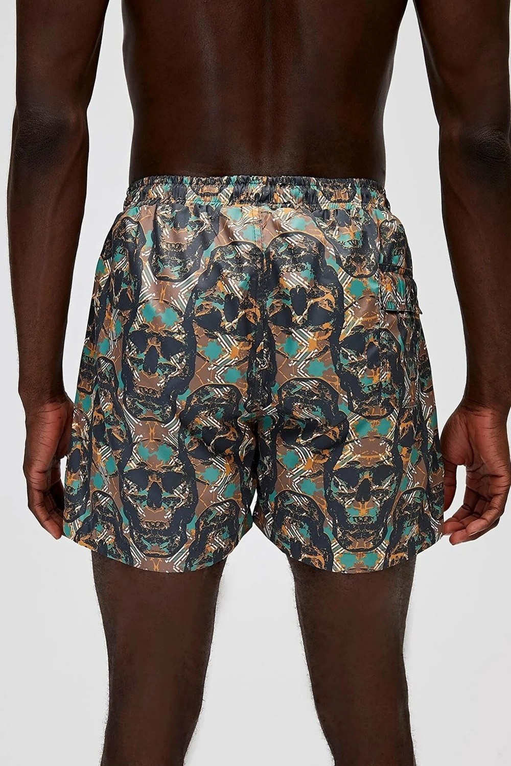 Die Grup Bad Bear Skullex Swımshort (Haki/s) görsel 2