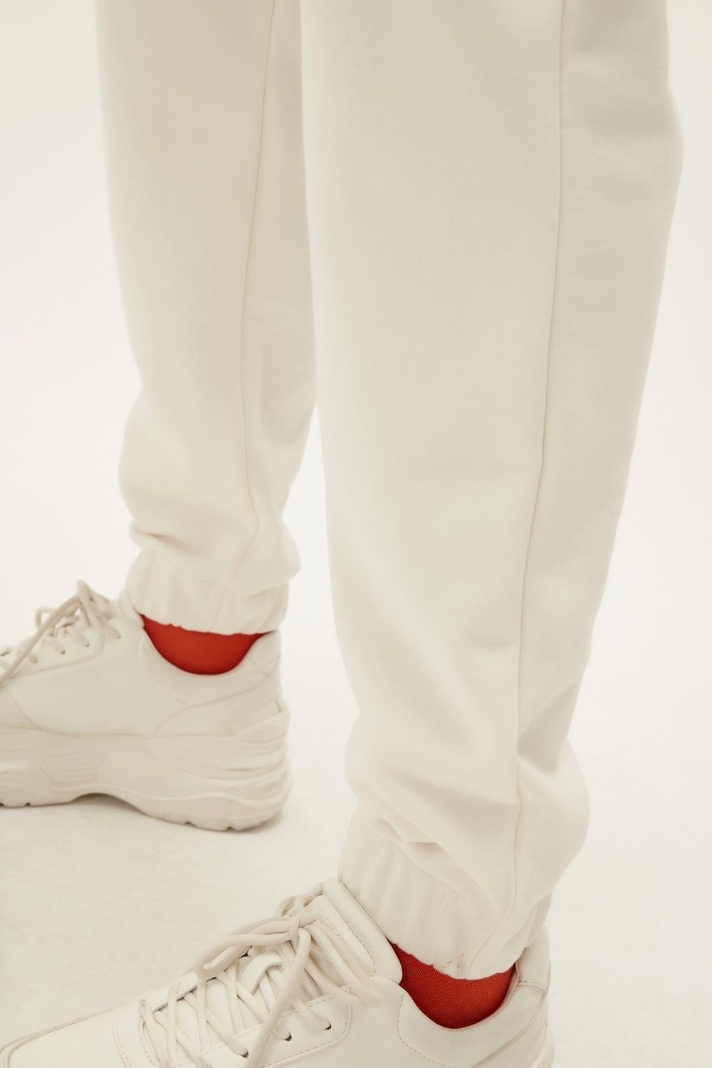 Die Grup Welcome Sweatpants Marshmallow Beyaz Kadın Eşofman Altı görsel 4
