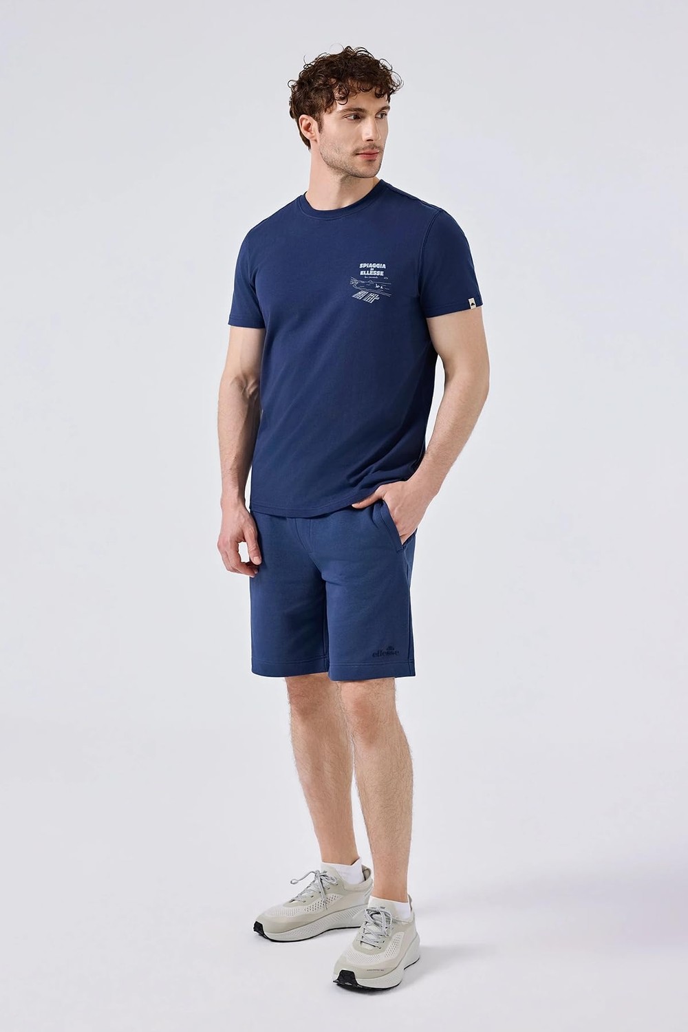 Die Grup Ellesse Pamuklu Regular Fit Normal Bel Short Erkek Short 6SM4010 görsel 4