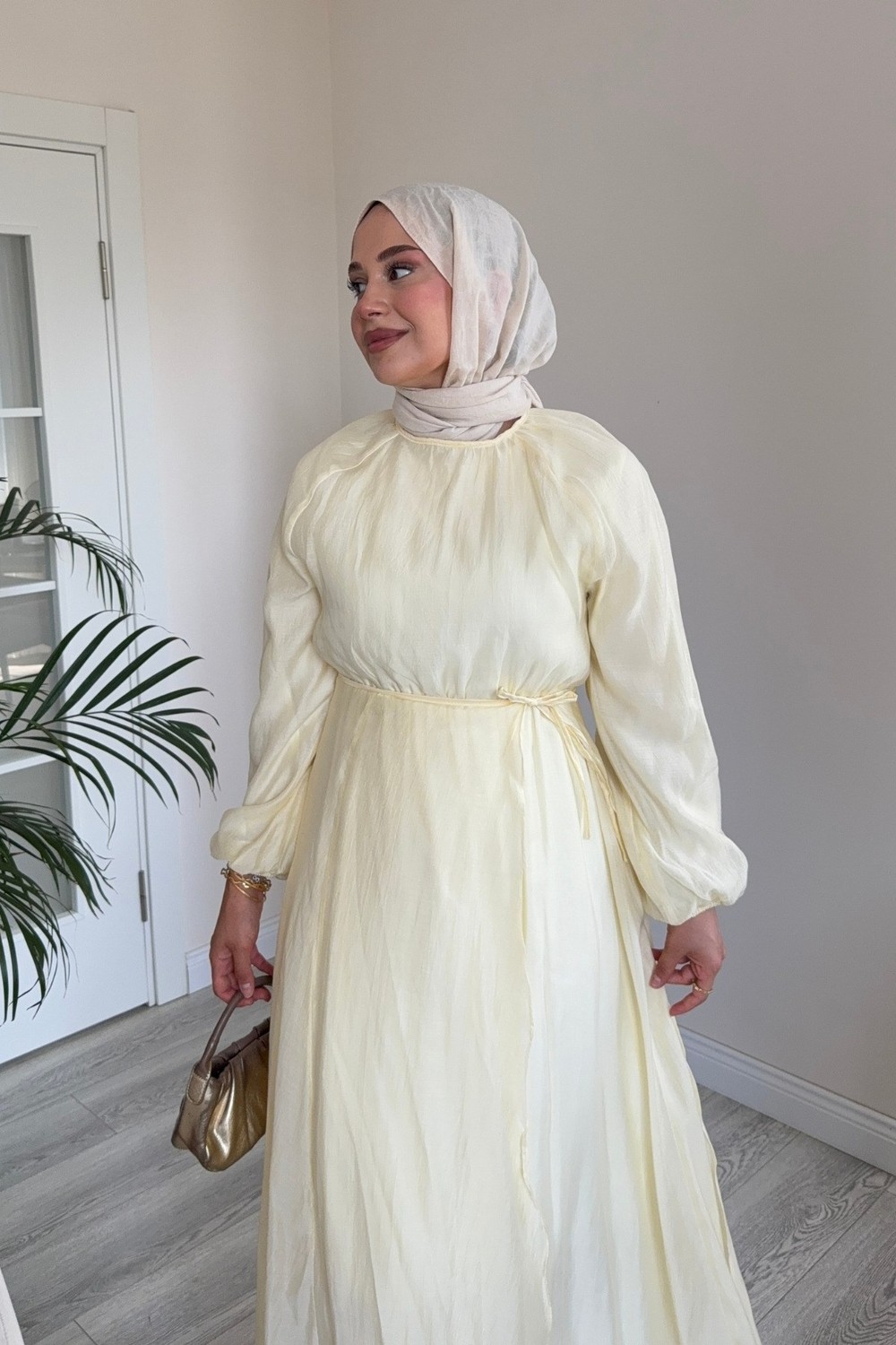 Salisburys Molly Nelly Kadın Seyyar Etekli Uzun Tesettür Elbise görsel 2