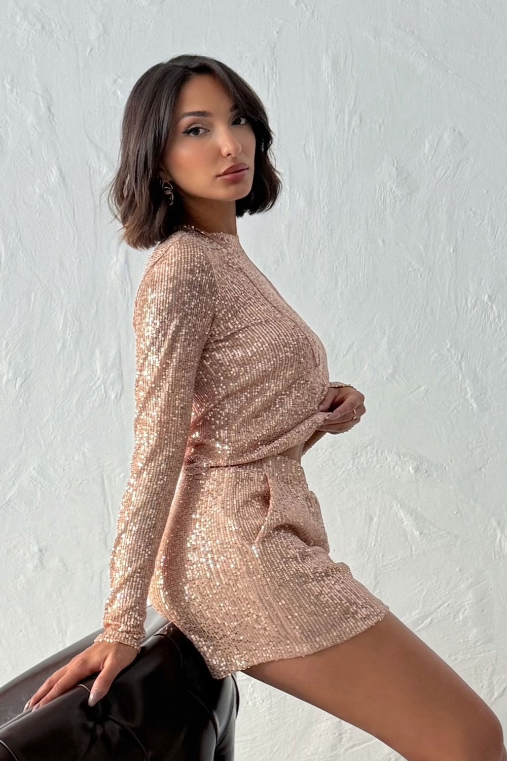 Very Moda Pullu Abiye Şort | D2742