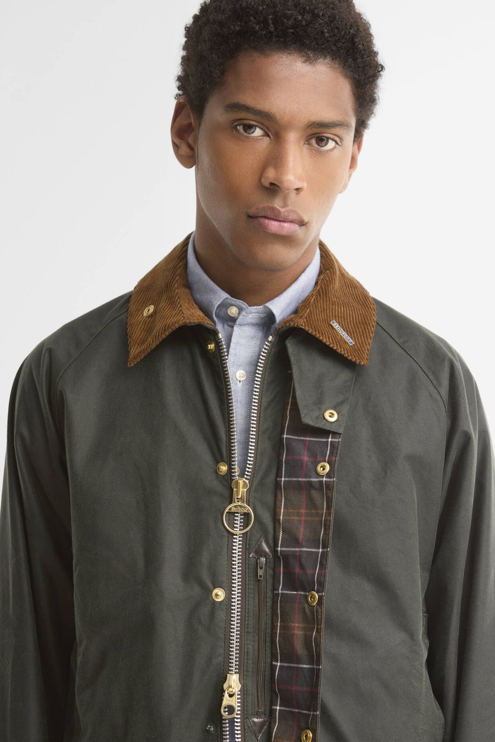Barbour Icons Beaufort Yağlı Ceket SG51 Sage görsel 5