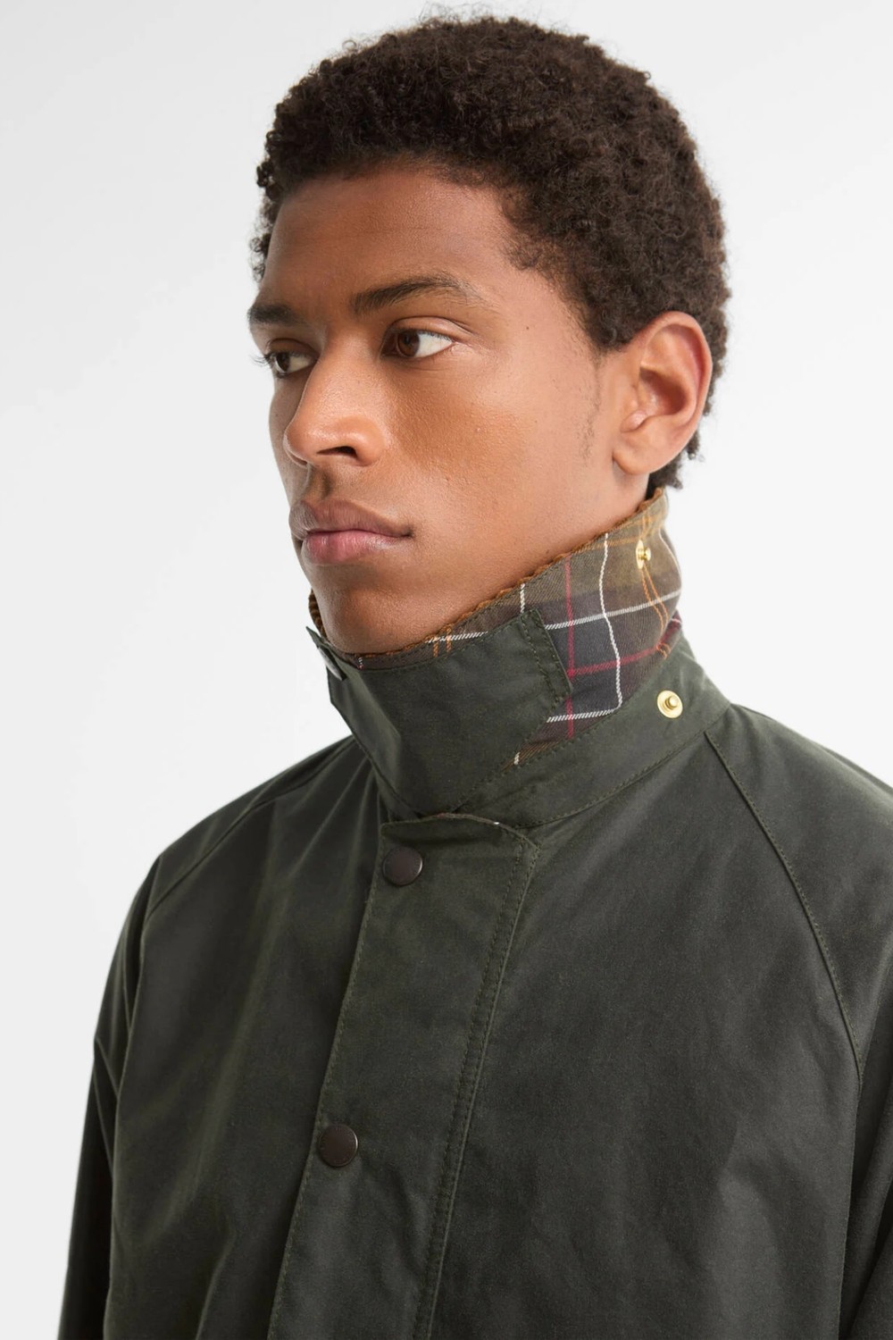 Barbour Icons Beaufort Yağlı Ceket SG51 Sage görsel 7