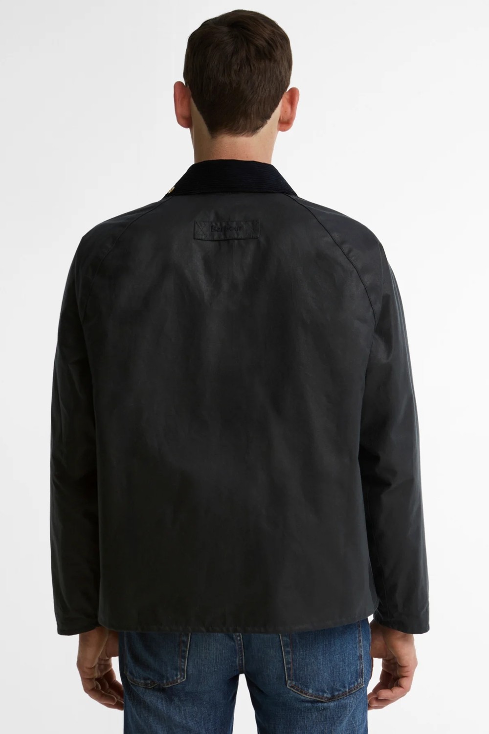 Barbour Icons Transport Yağlı Ceket NY92 Navy görsel 4