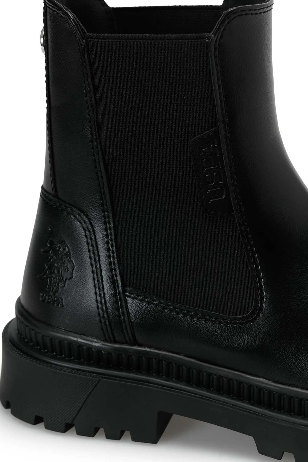 U.S. Polo Assn. Ottavıa Siyah Kadın Chelsea Bot görsel 7