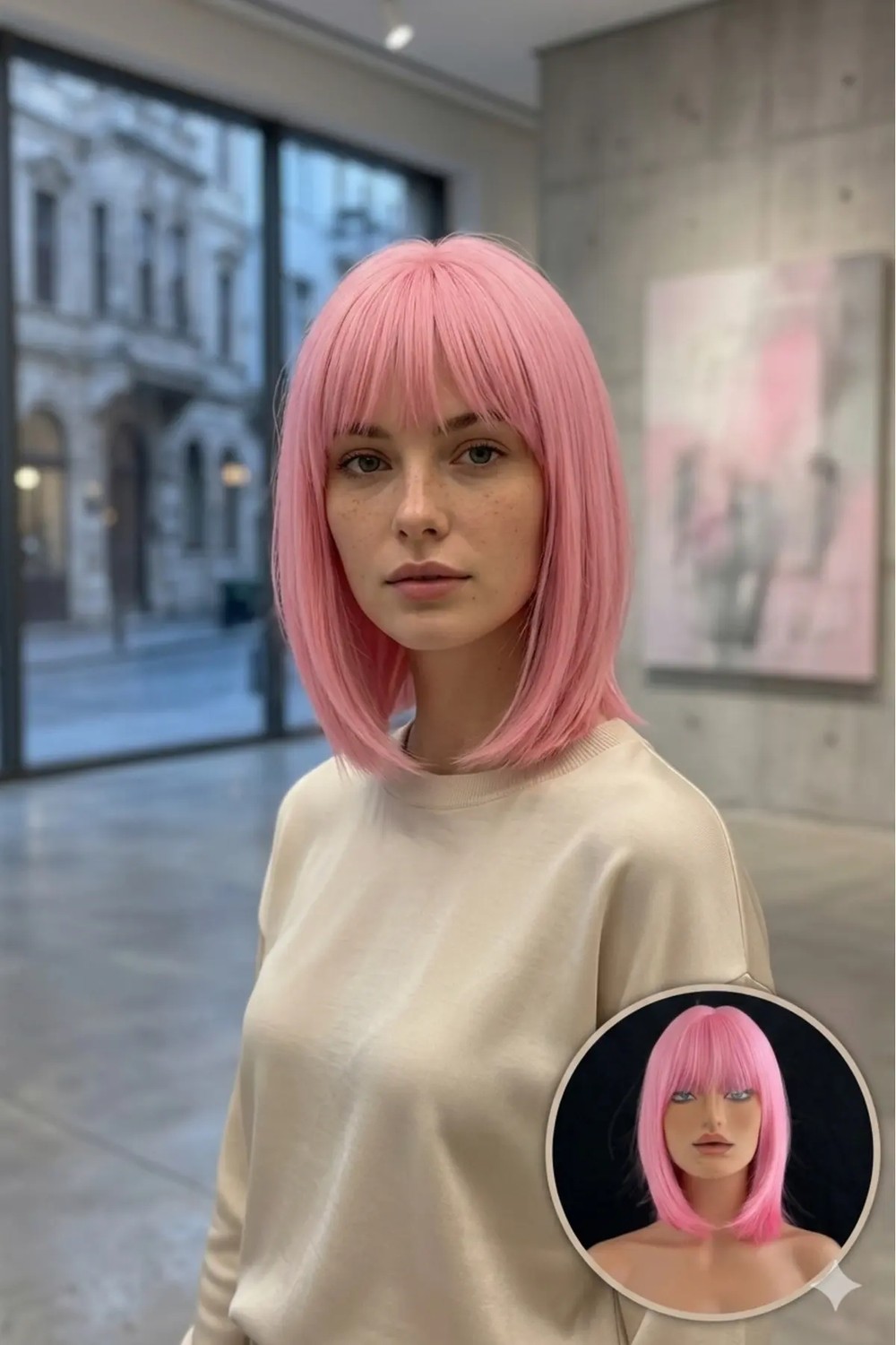 Marsilyan Vip Kısa Küt Peruk