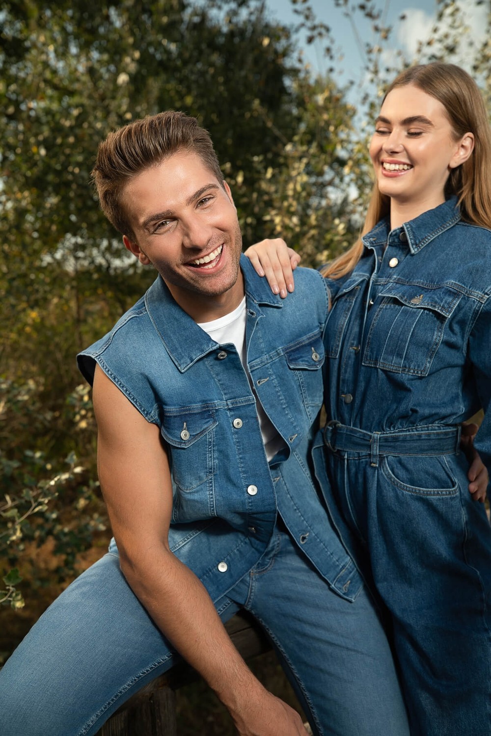 Banny Jeans Kadın Koyu Mavi Oversize Jean Tulum Pamuklu Rahat Kesim görsel 4