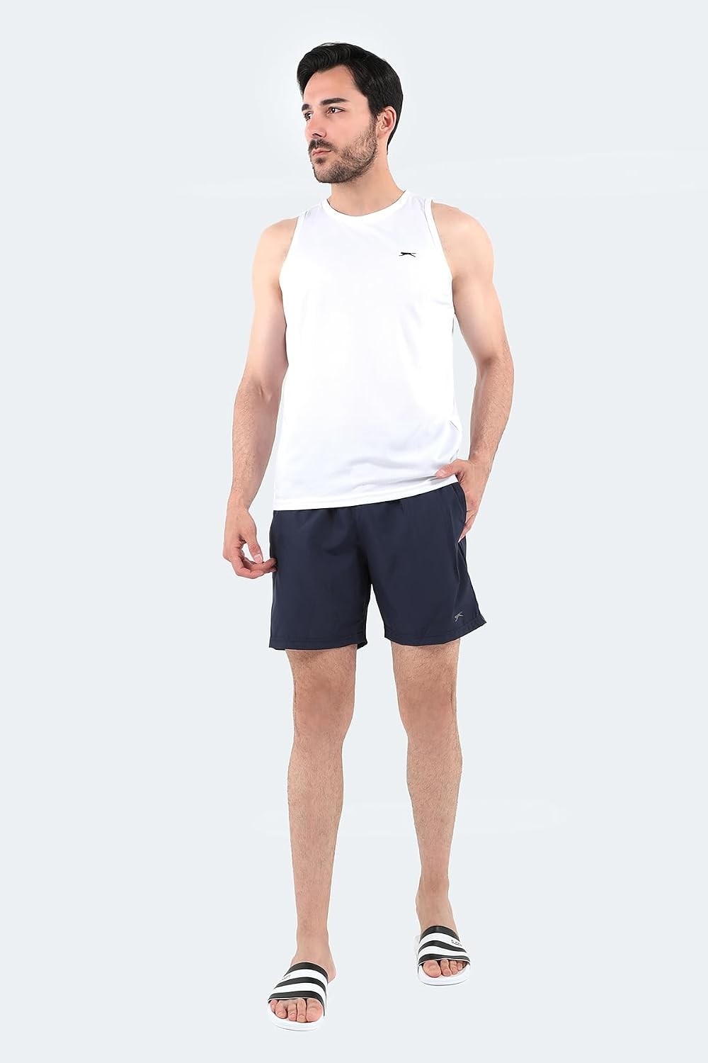 Happy Trend Slazenger Rabı In Erkek Cepli Deniz Şortu Mayo görsel 3