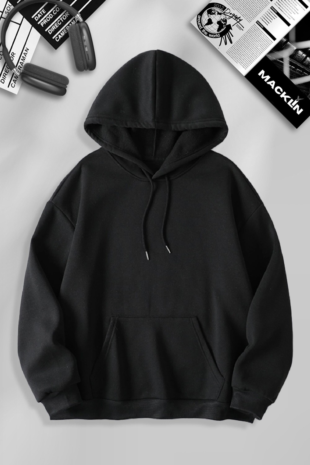 Macklin Sevgili - Arkadaş Çift Kombini Jessy And Woody Sırt Baskılı Özel Tasarım Kapüşonlu Sweatshirt 2li Takım görsel 5