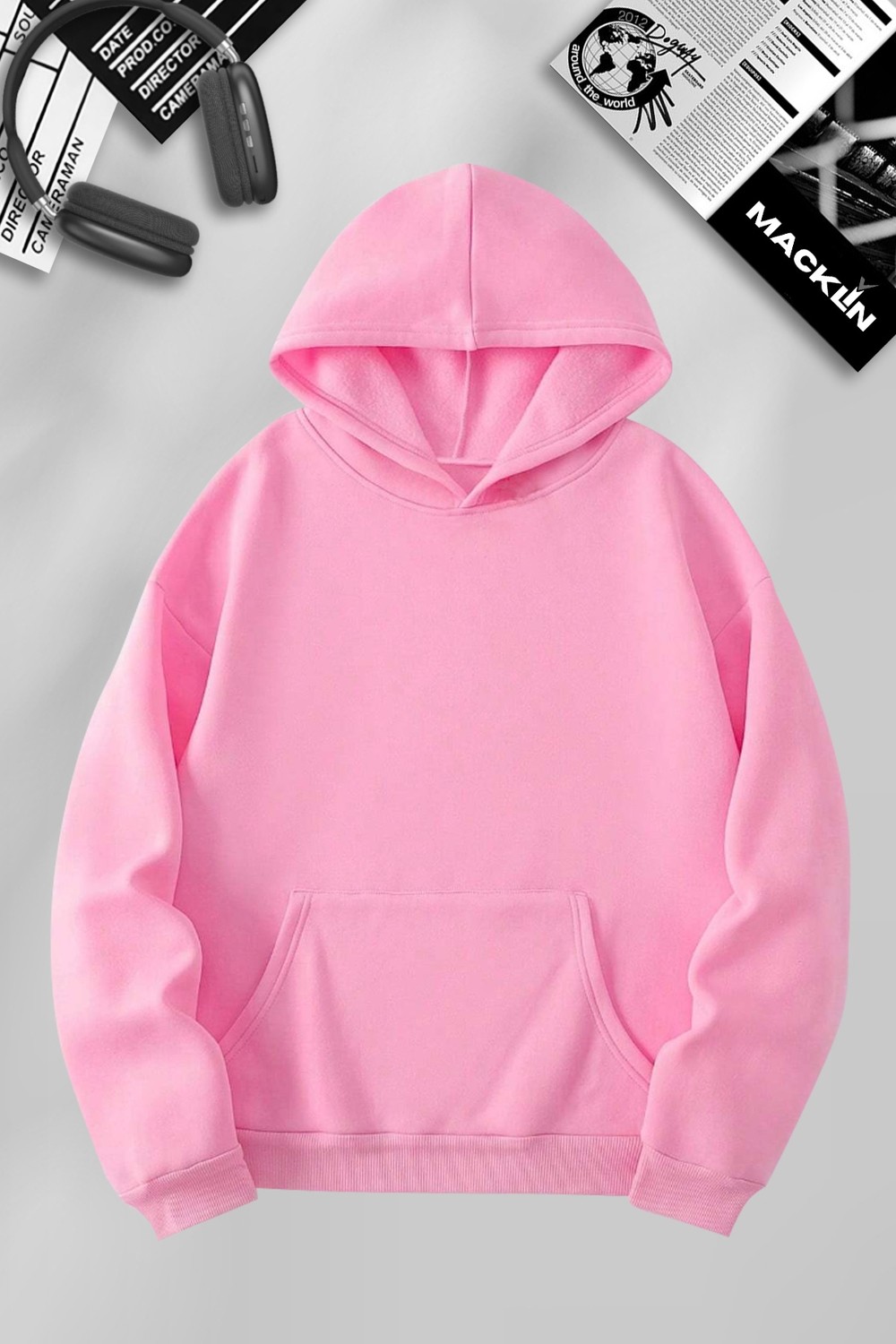 Macklin Sevgili - Arkadaş Çift Kombini Jessy And Woody Sırt Baskılı Özel Tasarım Kapüşonlu Sweatshirt 2li Takım görsel 6
