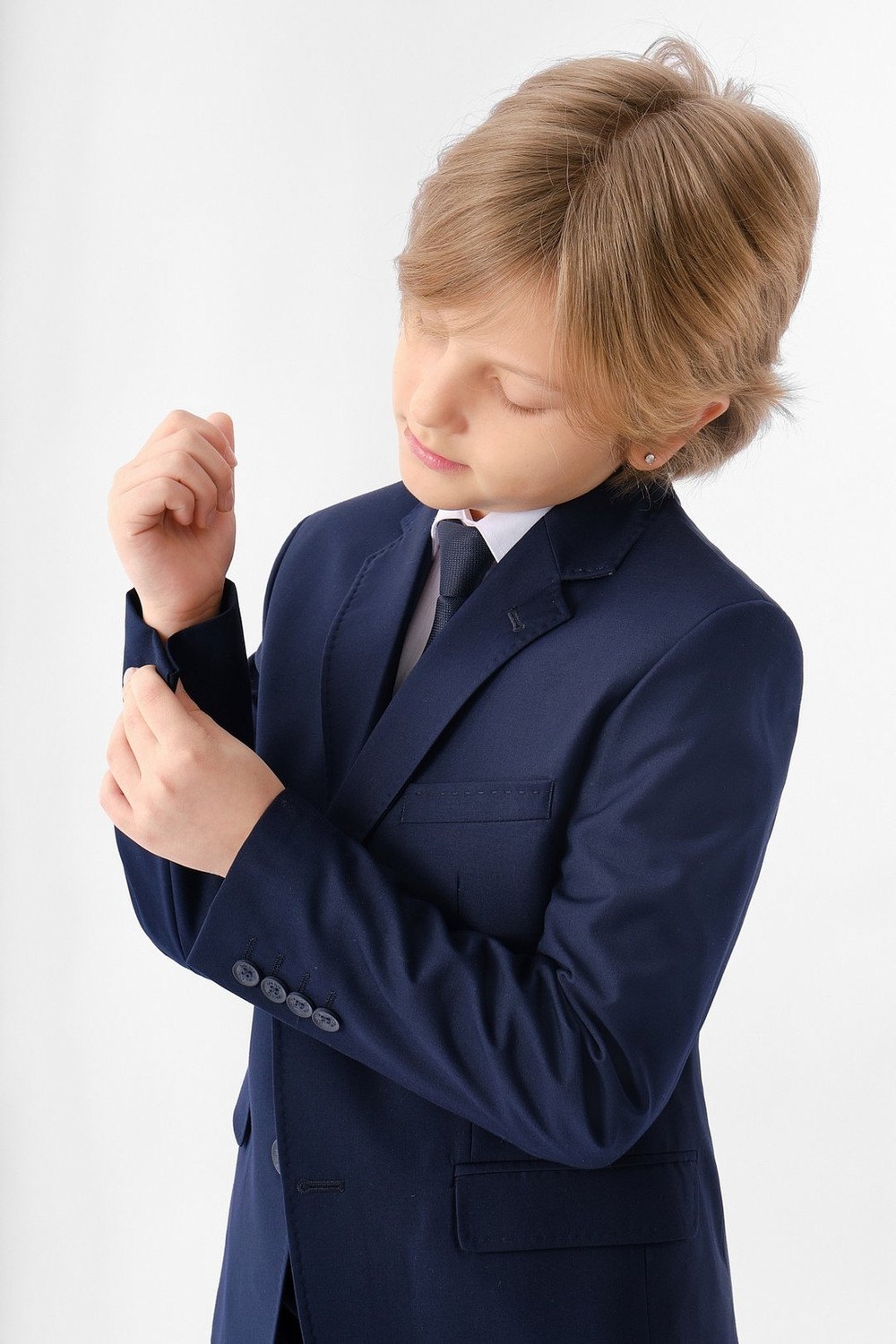Doctor Junior Siyah Erkek Çocuk Takım Elbise T03 görsel 3