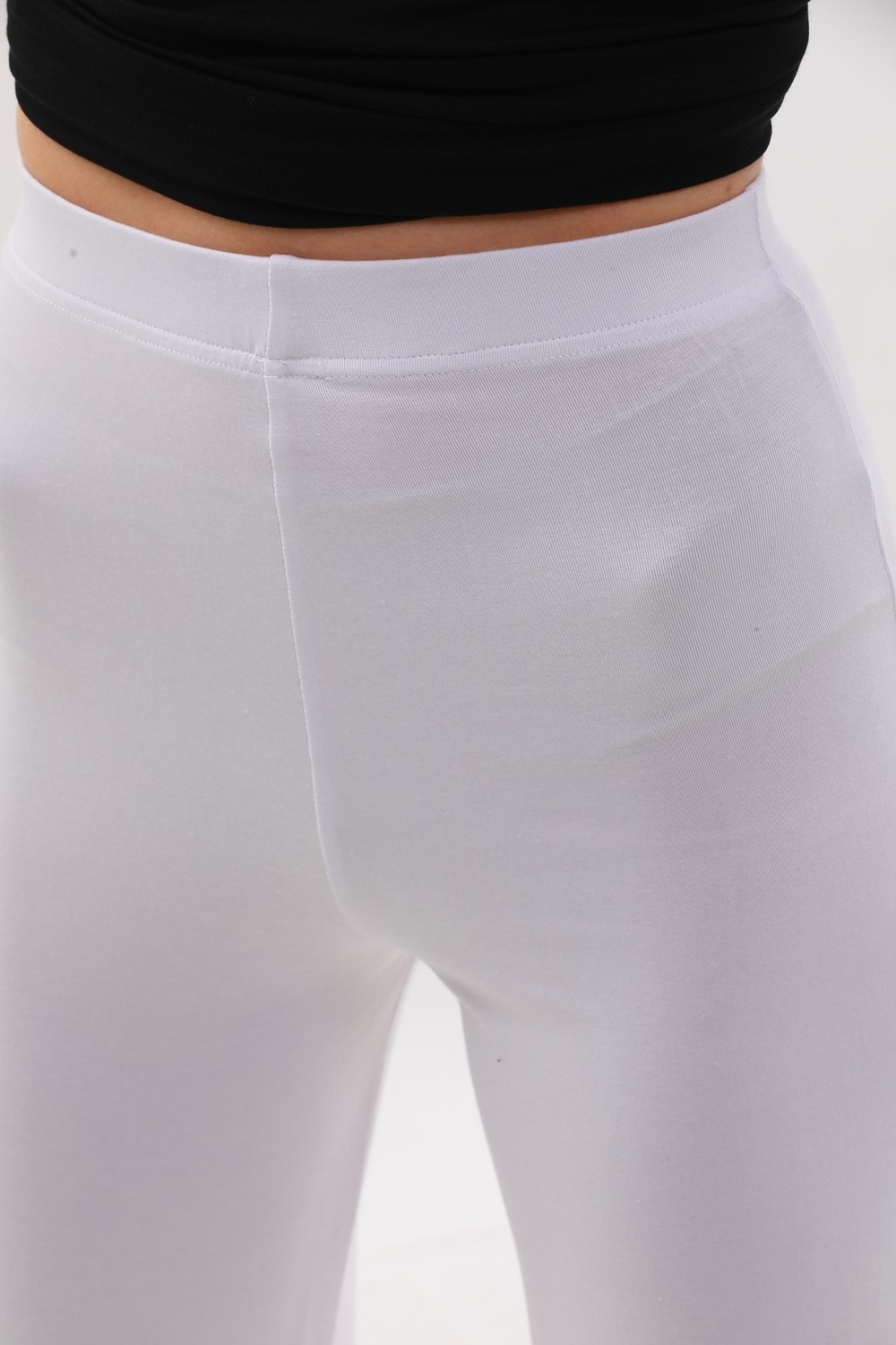 Penye Bizden Extra Yumuşak Uzun Viskon Pantolon Home&Outdoor-Siyah görsel 8