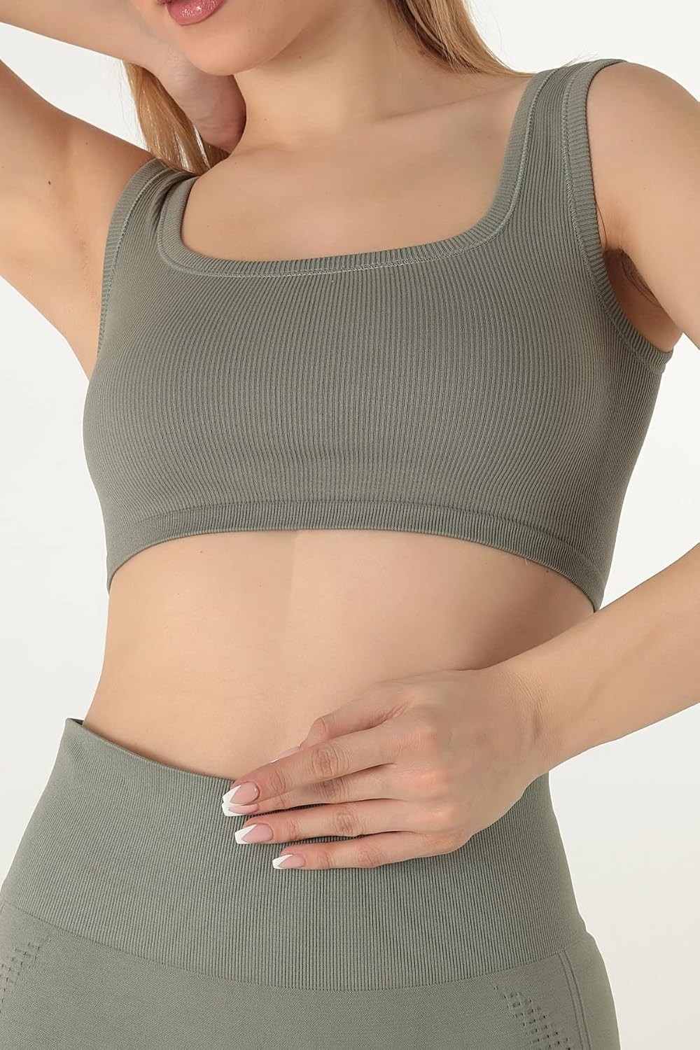 Seamless Fitilli Spor Sütyeni görsel 2