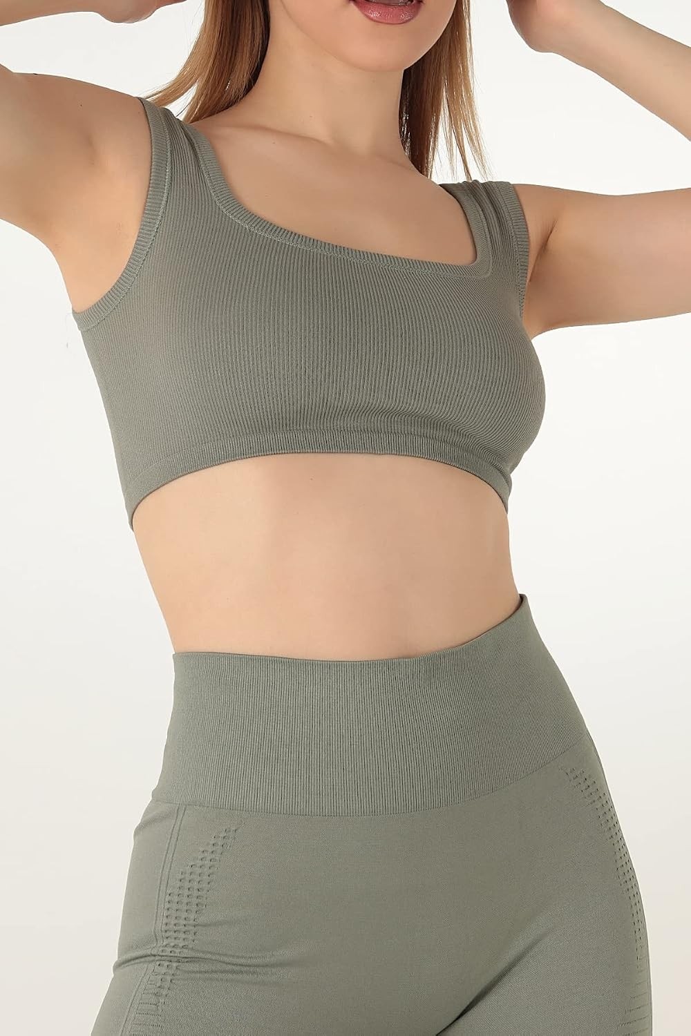 Seamless Fitilli Spor Sütyeni görsel 3