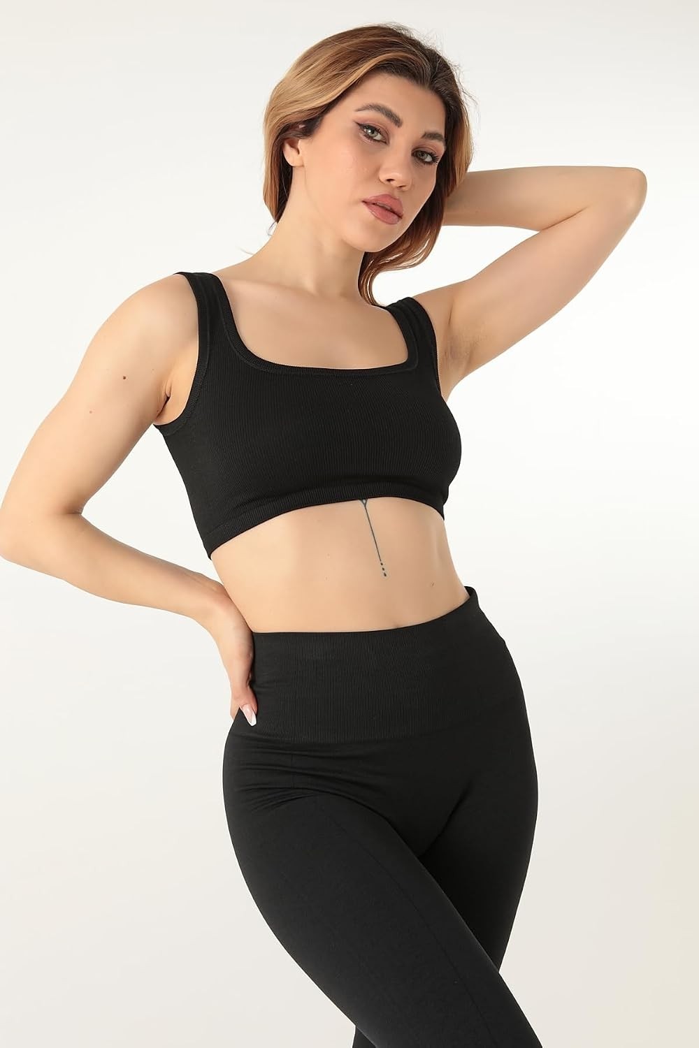 Seamless Fitilli Spor Sütyeni görsel 5