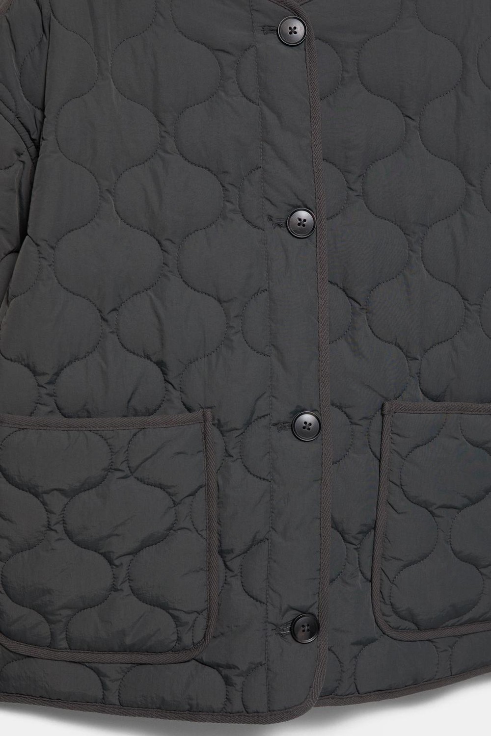 Allbucks Pull & Bear, Kapitone Hafif Şişme Mont ABPNB00028 görsel 7