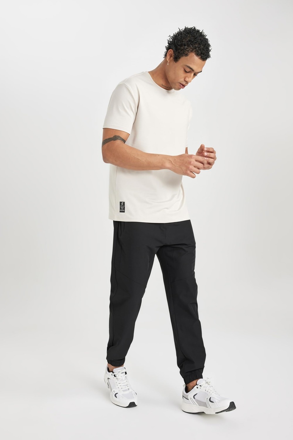 Die Grup Defacto Defactofit Standart Fit Jogger Eşofman Altı Siyah S görsel 4