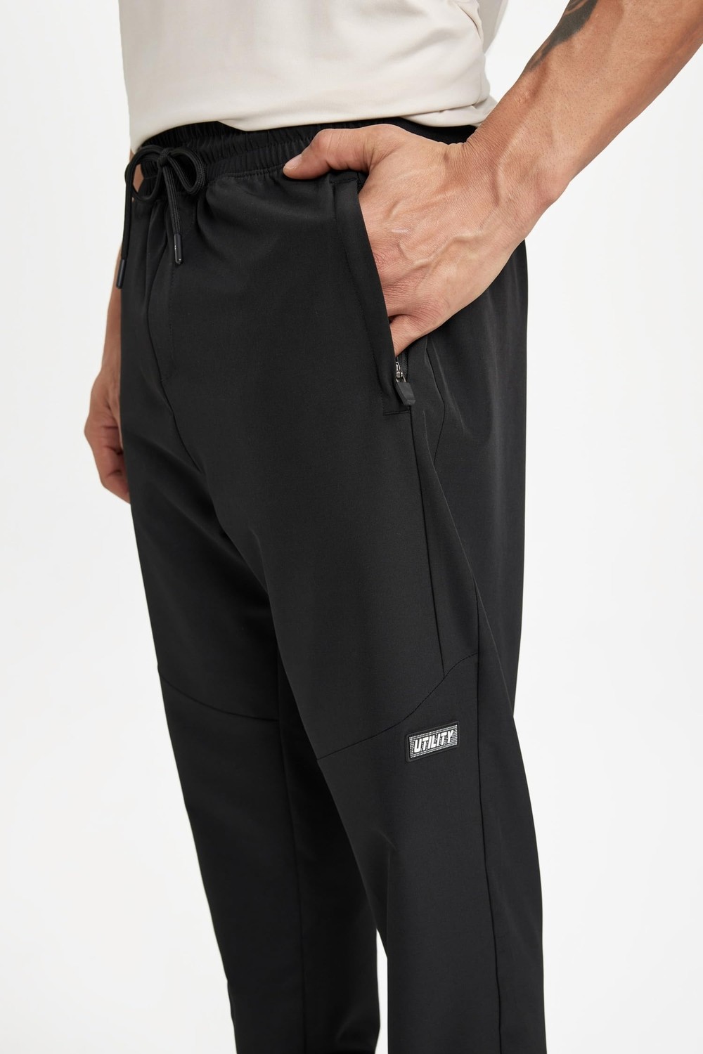 Die Grup Defacto Defactofit Standart Fit Jogger Eşofman Altı Siyah S görsel 5