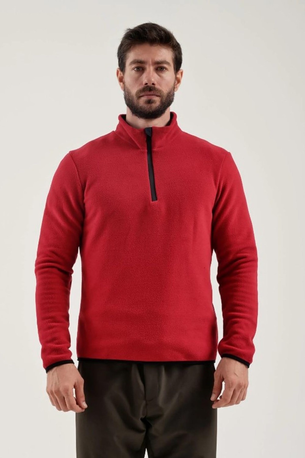 Die Grup Exuma En Haf Zip Polar 2412001,KIRMIZI L