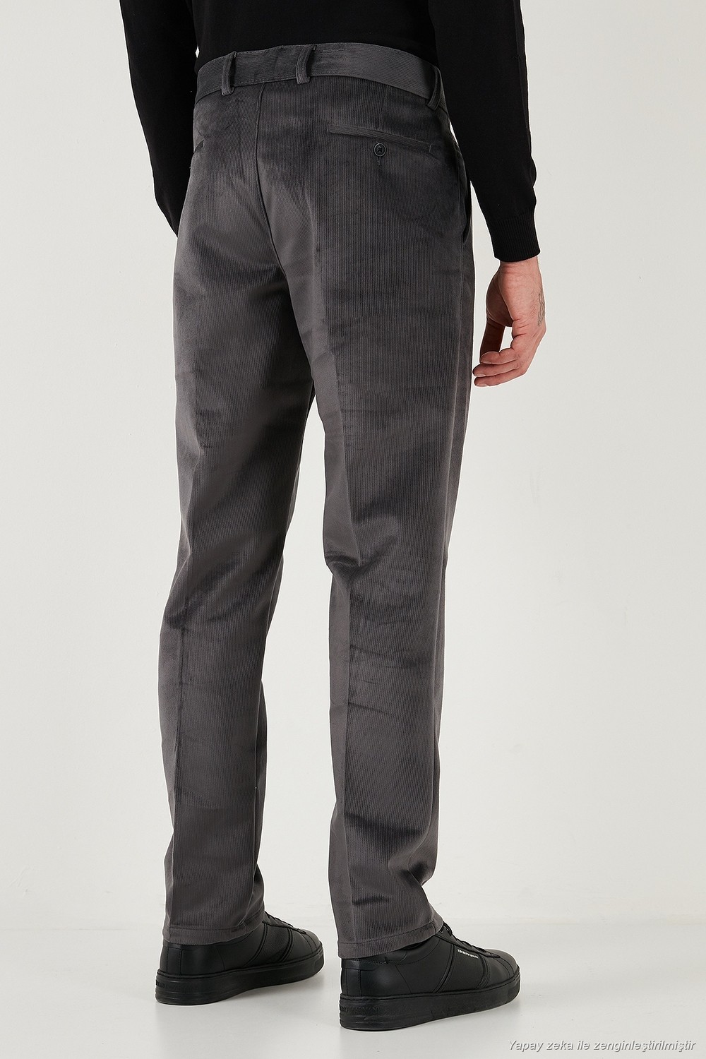 Buratti Normal Bel Regular Fit Düz Paça 2'li Paket Kadife Pantolon Erkek Kadife Pantolon 645MERLINS2 görsel 4