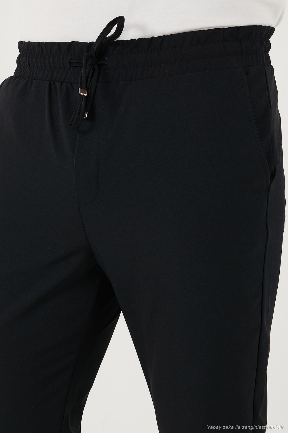 Buratti Streç Regular Fit Normal Bel Düz Paça Jogger Pantolon Erkek Pantolon CF25617801 görsel 6