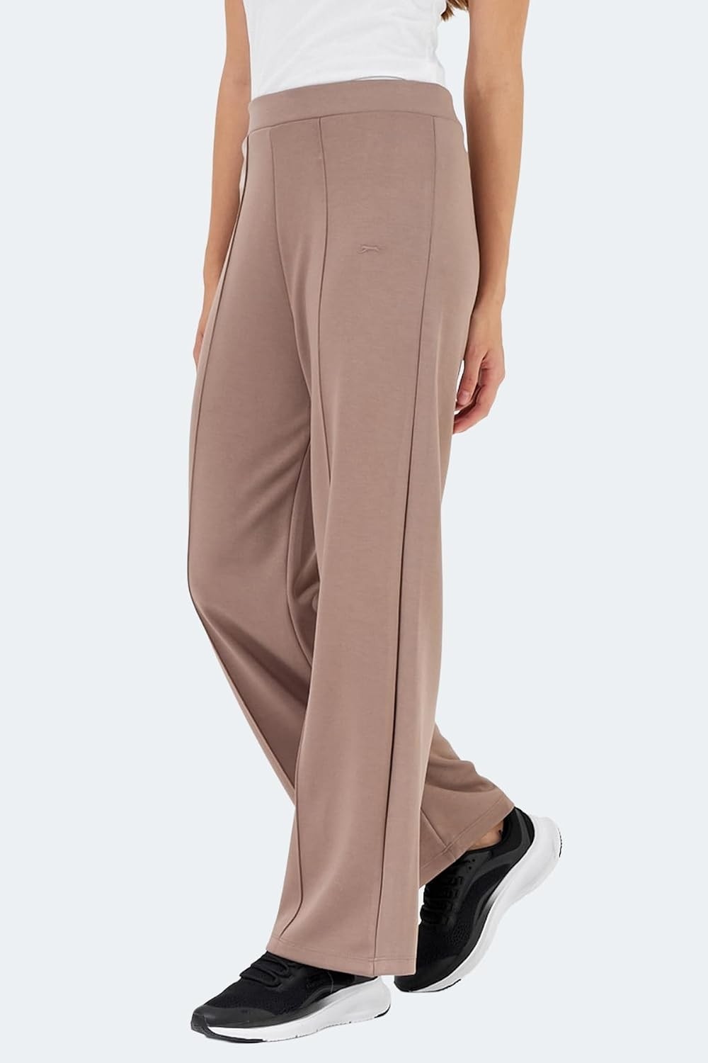 Slazenger Valentıno 2 Li Set Kadın Bol Paça Eşofman Altı görsel 4