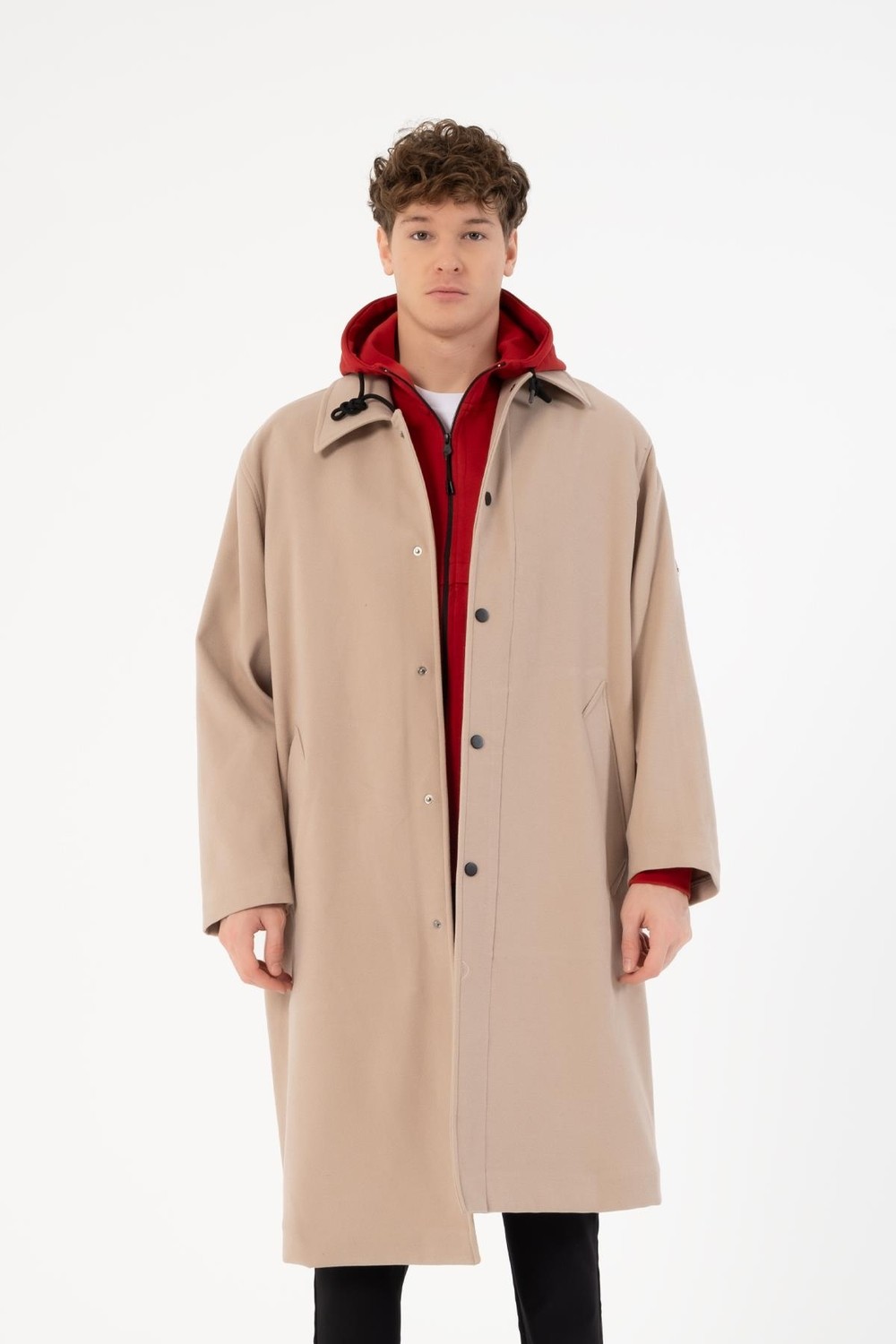 gmg firenze Oversize Erkek Palto Kaban