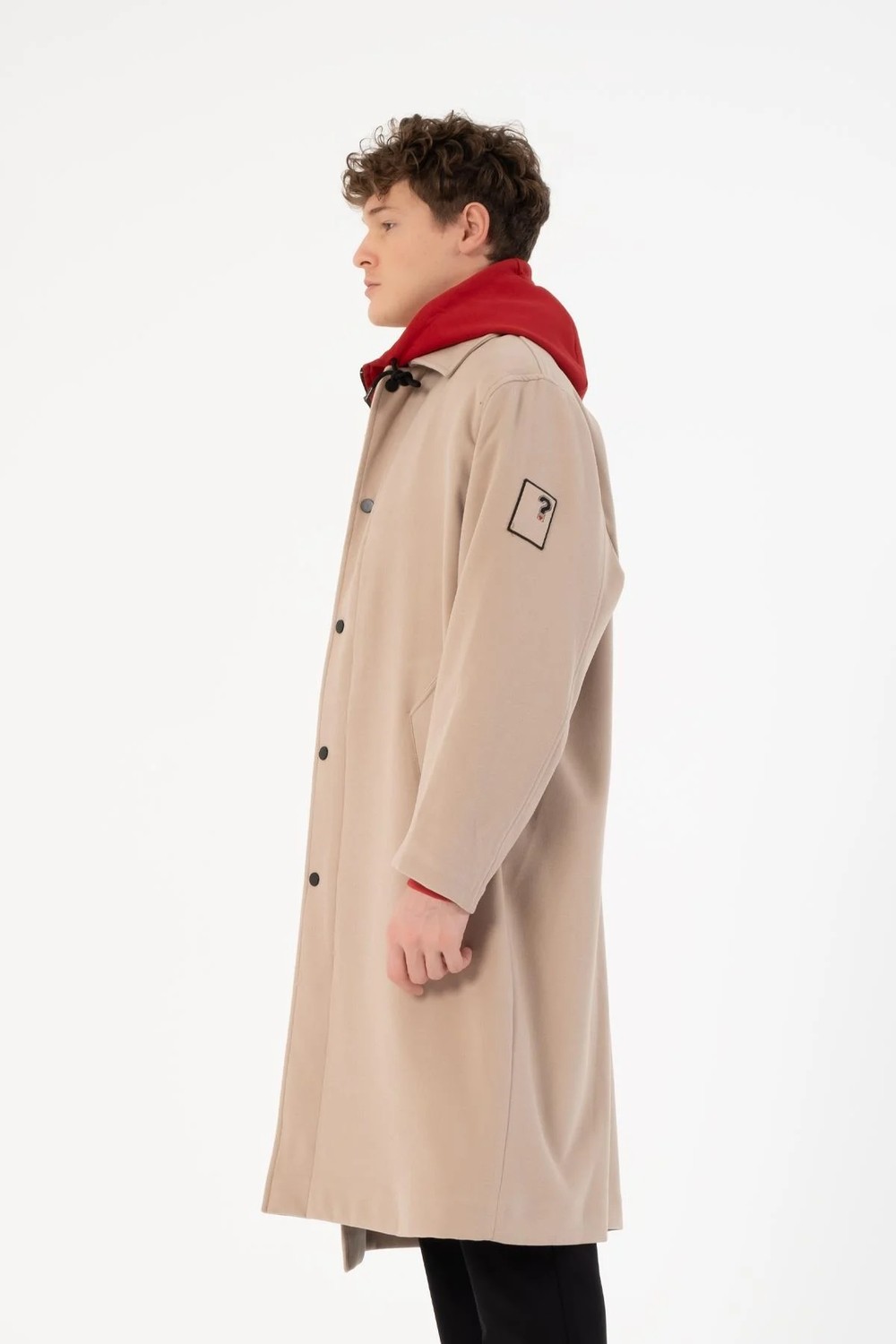 gmg firenze Oversize Erkek Palto Kaban görsel 4