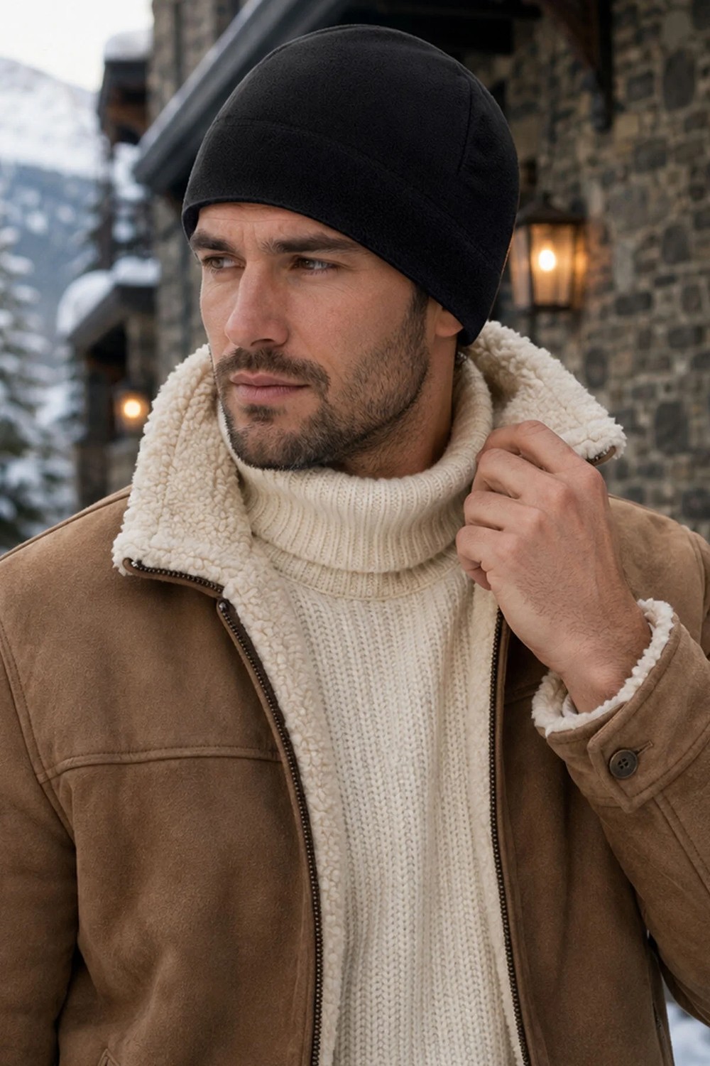 Ritagarcia Unisex Termal Polar Bere Kışlık Sıcak Tutan Rüzgar Geçirmez Kulak Kapatan Outdoor Bere Neden Bu Başlık? görsel 3