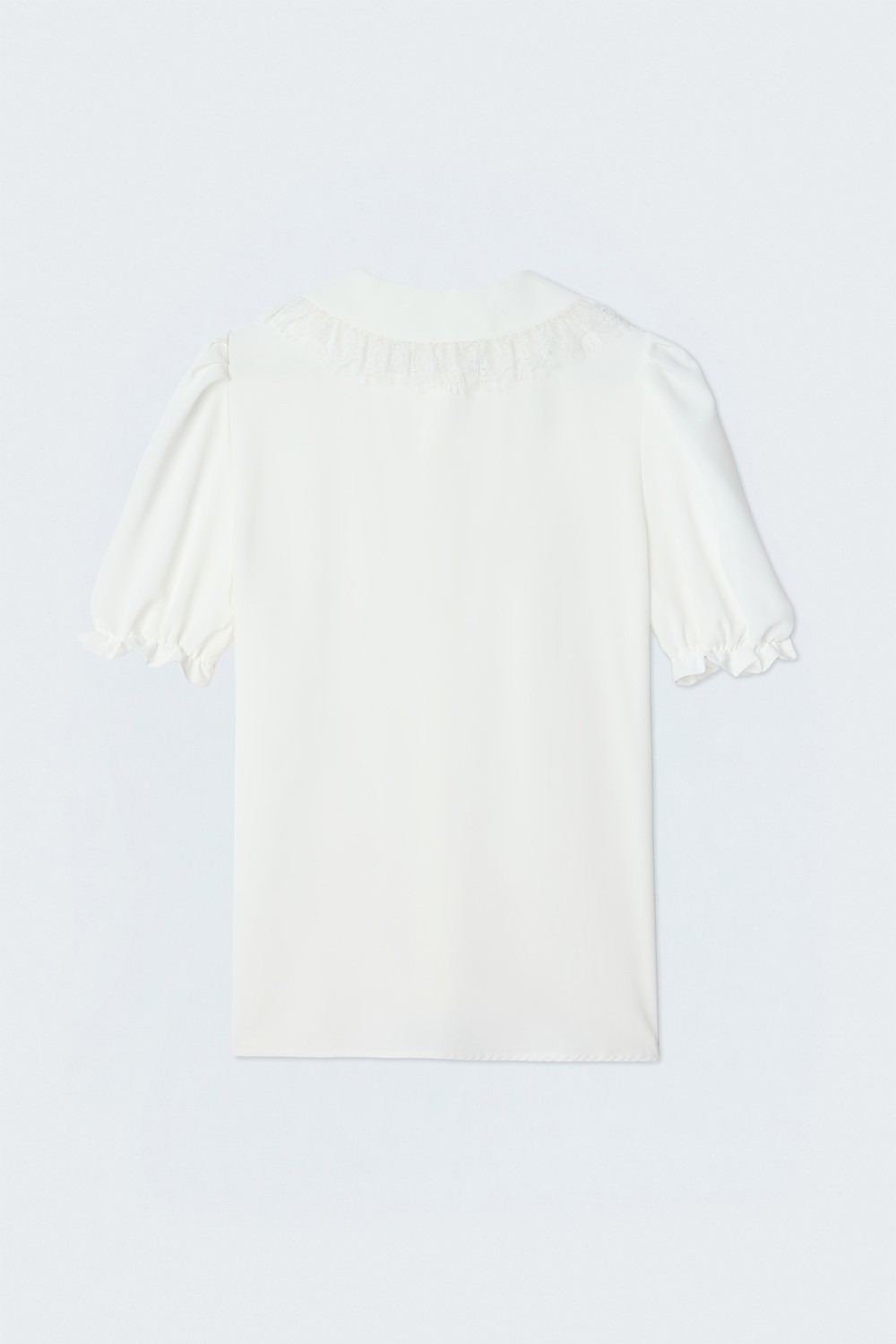 Sateen Yaka Detaylı Gömlek - Siyah görsel 6