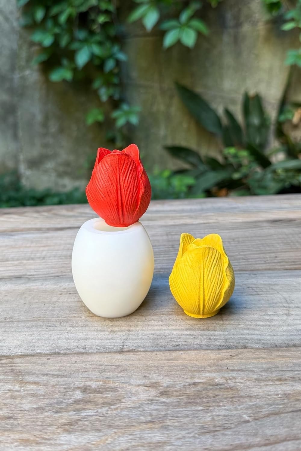 OEM Lale 3D Silikon Mum Kalıbı görsel 3