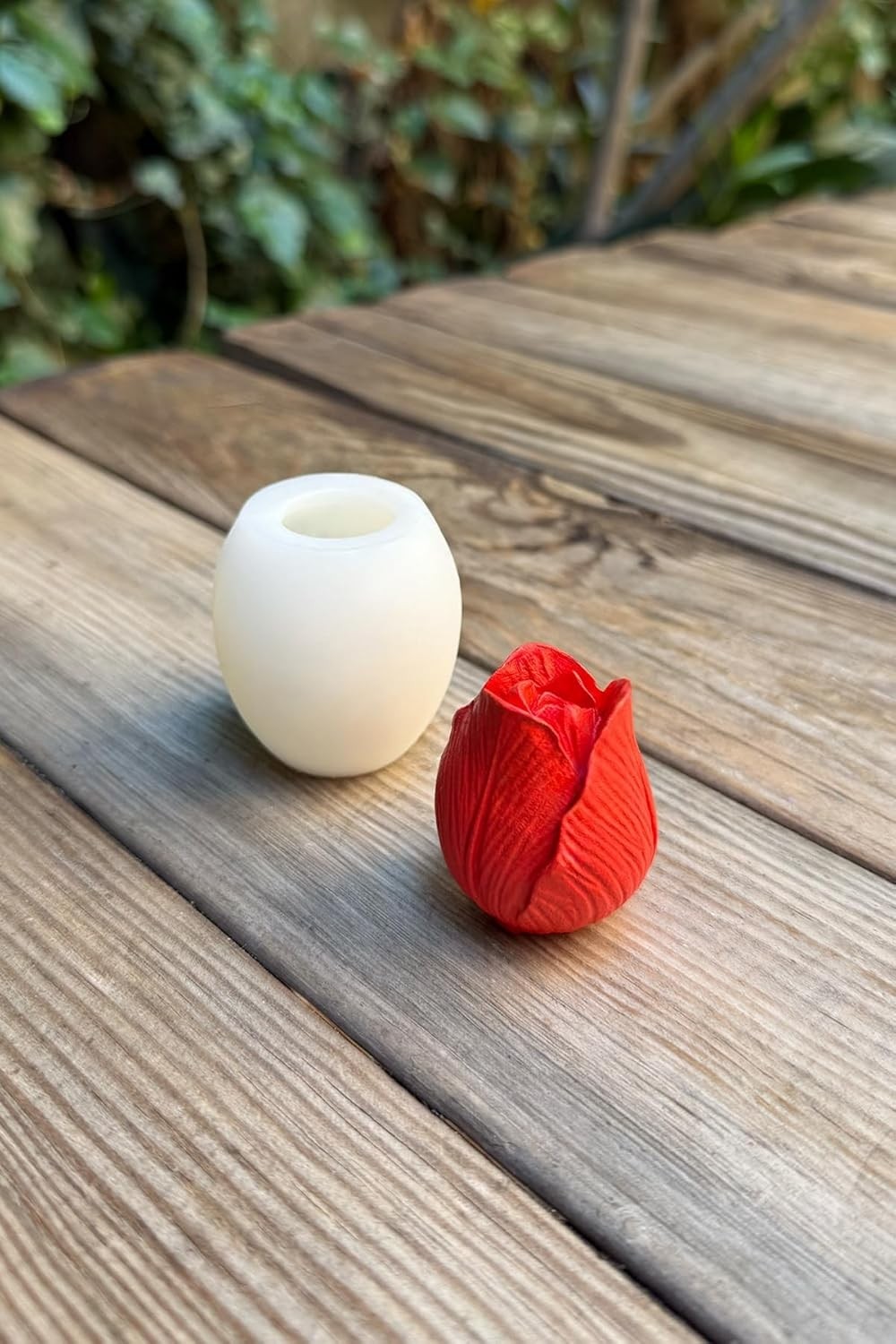 OEM Lale 3D Silikon Mum Kalıbı görsel 4