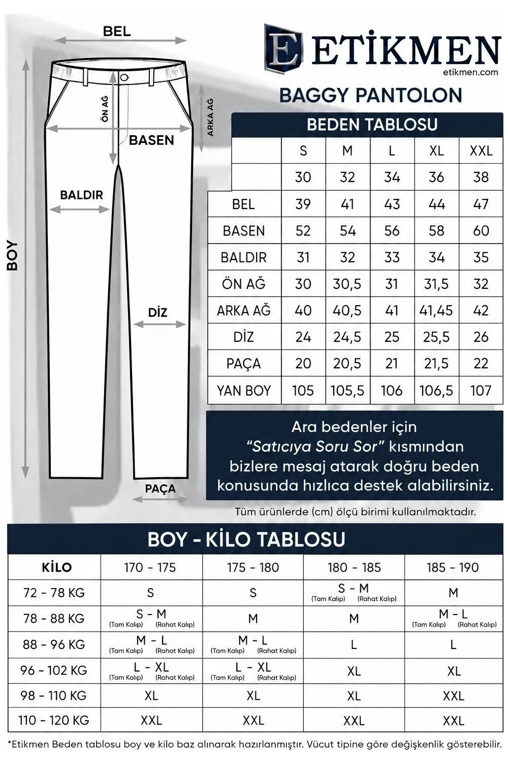 Etikmen Erkek Siyah Relax Fit Bağcıklı Baggy Pantolon görsel 7