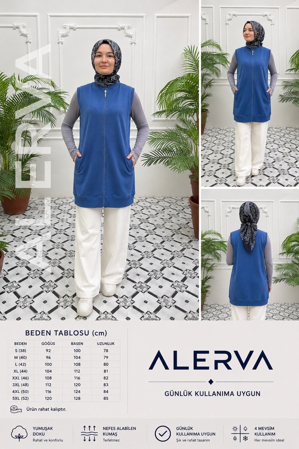 Alerva Tesettür Yelek