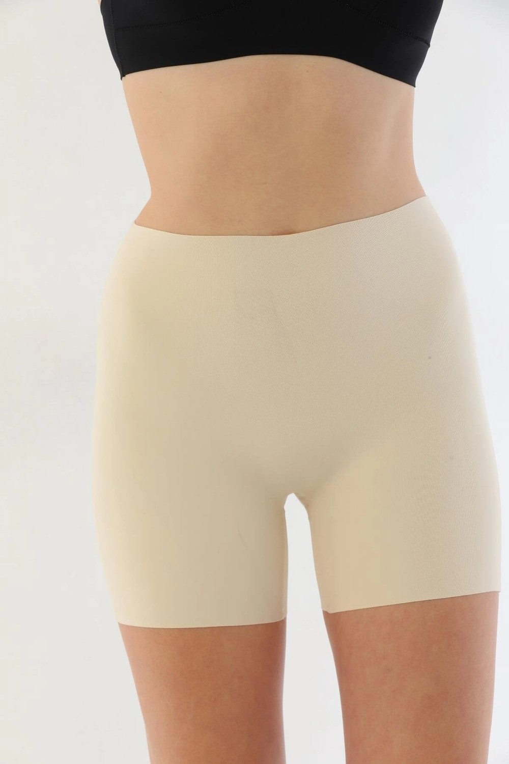 TKÇ Lazer Kesim Iz Yapmaz Hayalet Boxer - Ten - KLBN30747 görsel 4